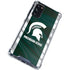 Michigan State University Away Grey Jersey Galaxy S20 FE Clear Case